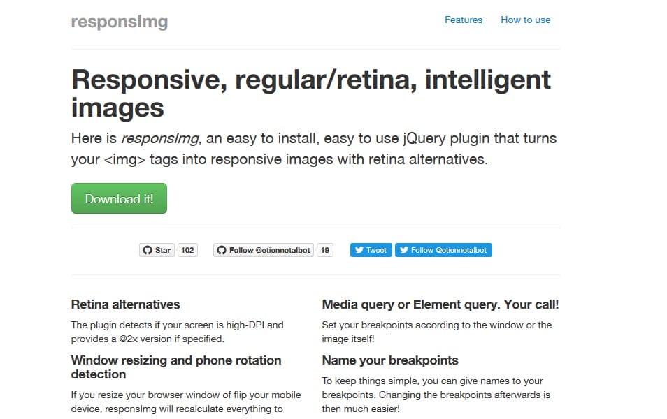 Best jQuery Retina Display Plugins 5 responsImg