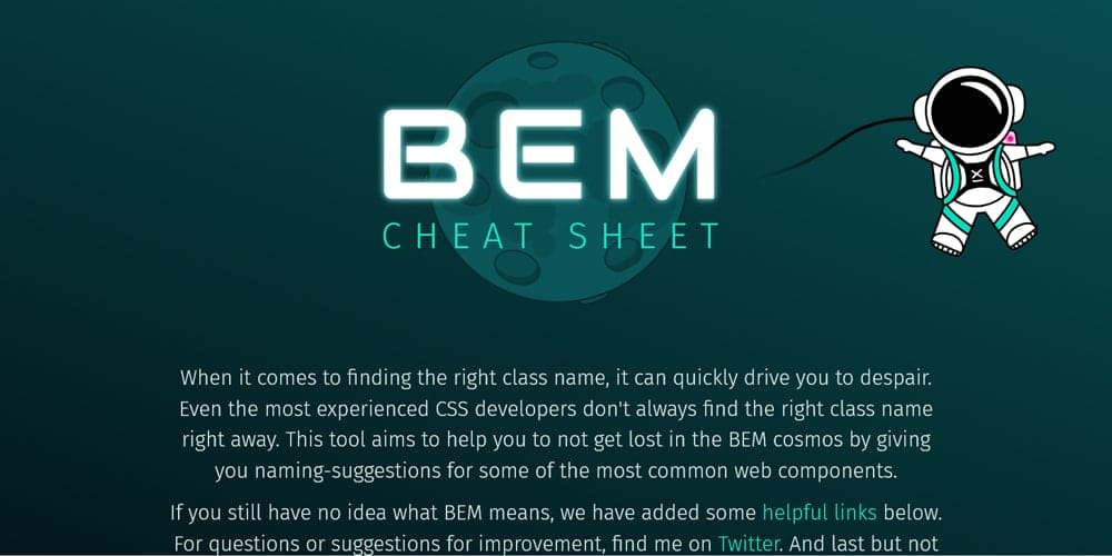 BEM Cheat Sheet