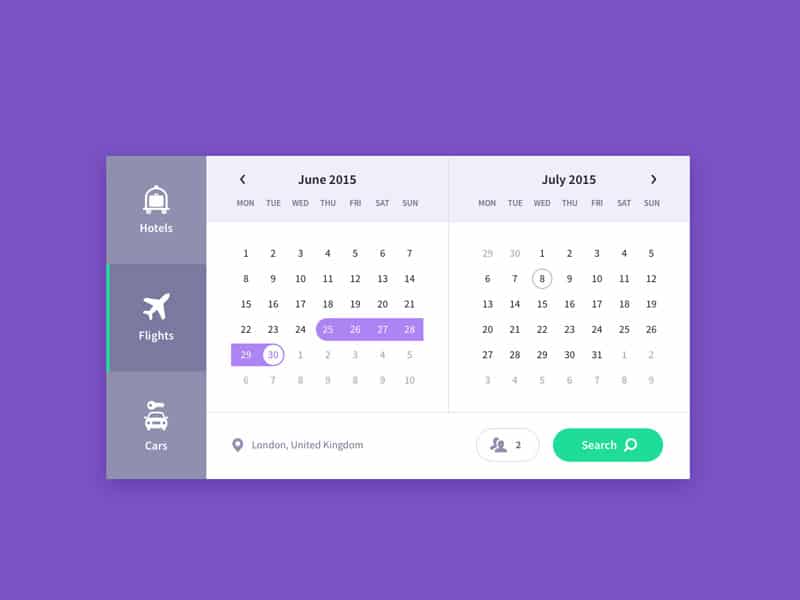 Calendar UI