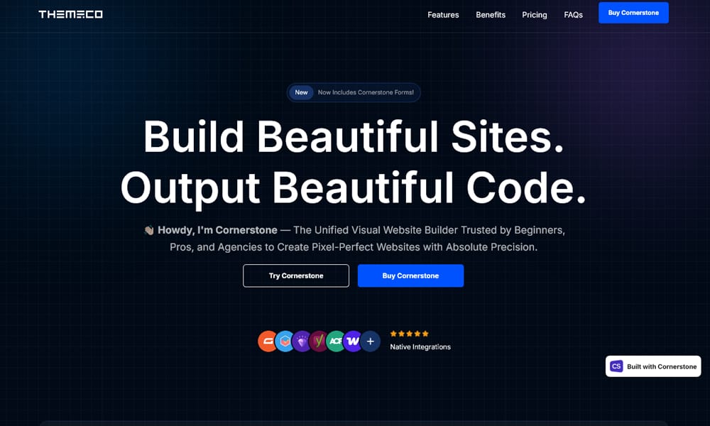 15+ Best Drag and Drop Wordpress Page Builders 30 Cornerstone