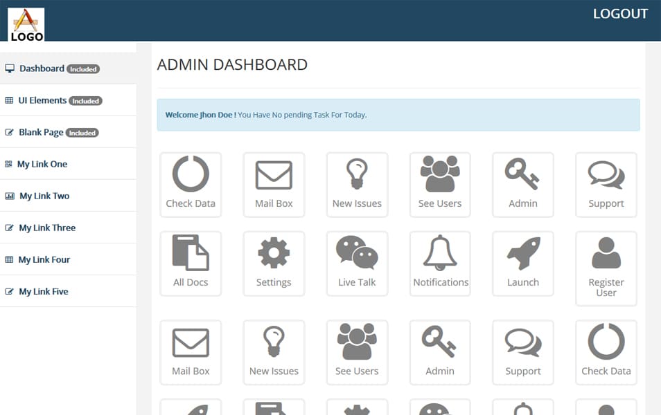 100+ Best Free Bootstrap Admin Templates 182 Free Simple Responsive Admin