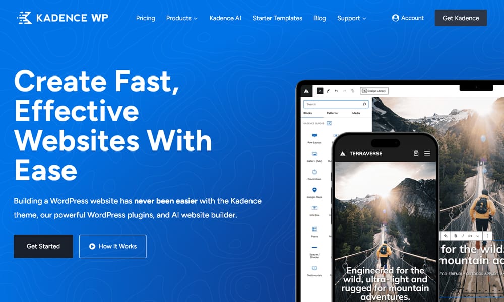 15+ Best Drag and Drop Wordpress Page Builders 24 Kadence Blocks