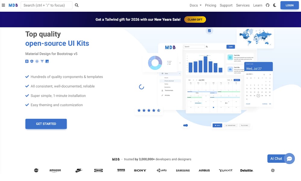 40+ Best Bootstrap Editors & Builders 35 MDBootstrap
