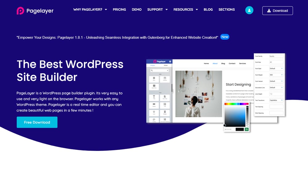 15+ Best Drag and Drop Wordpress Page Builders 25 PageLayer