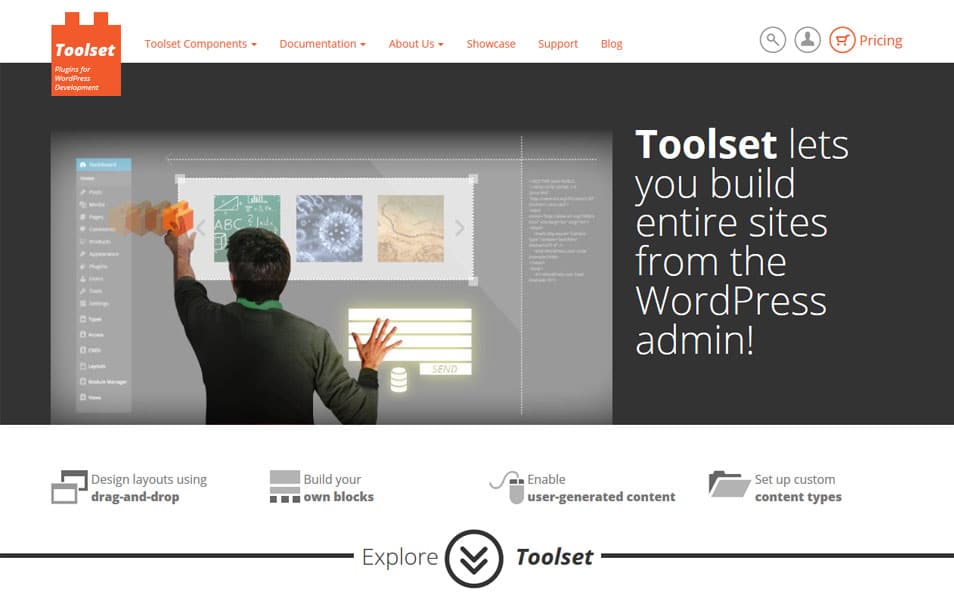 15+ Best Drag and Drop Wordpress Page Builders 19 Toolset