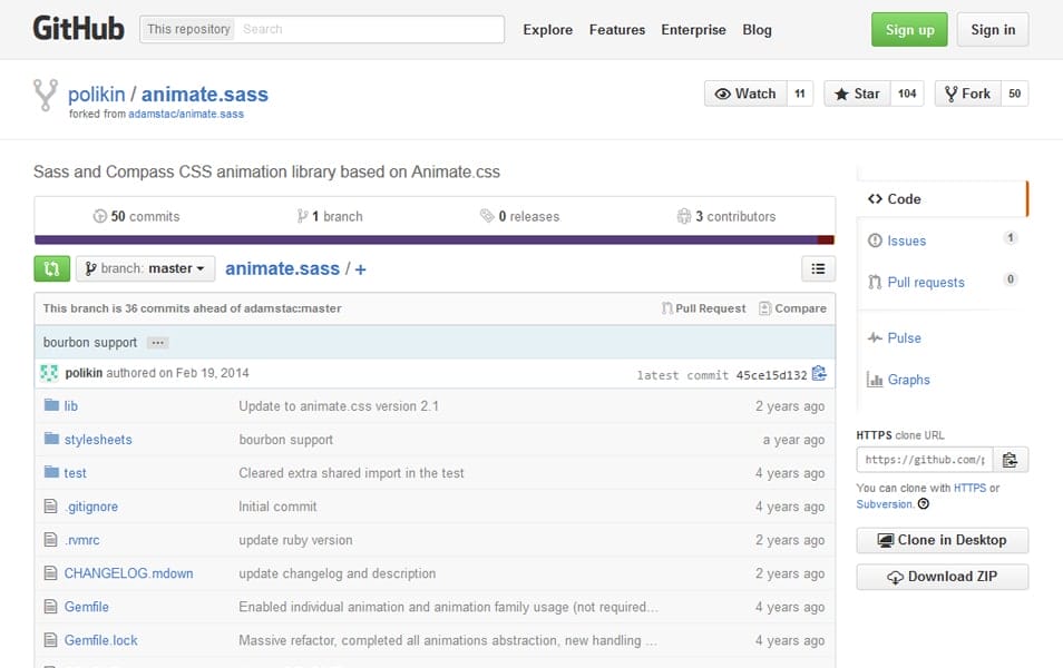 The Ultimate SASS Resources & Tools 109 Animate.sass