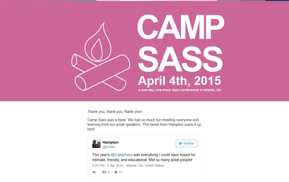 The Ultimate SASS Resources & Tools 136 Camp Sass