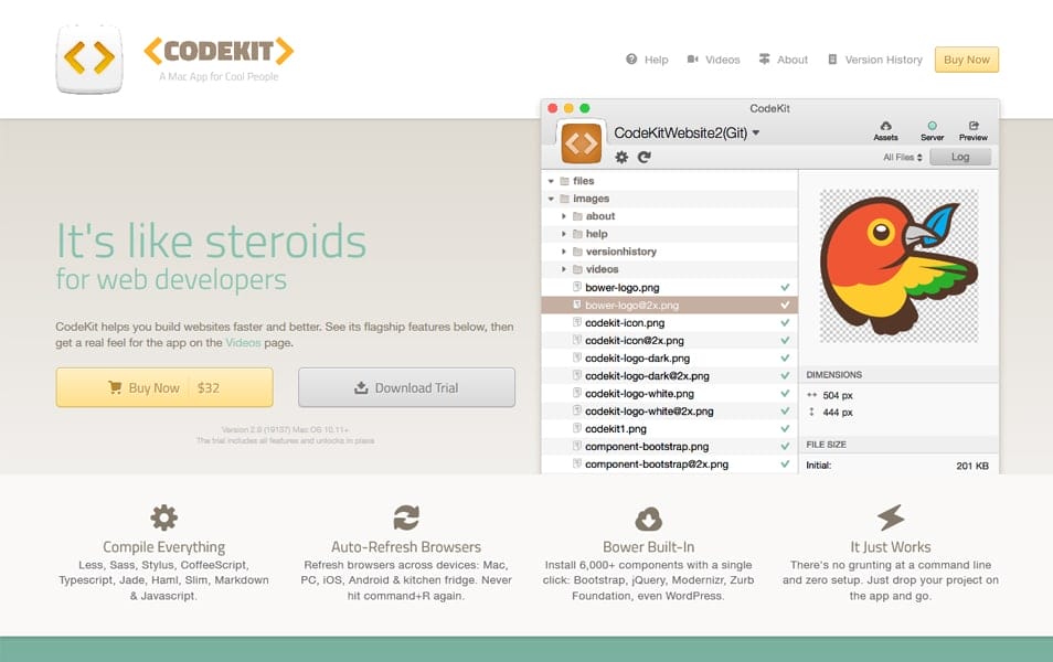 The Ultimate SASS Resources & Tools 43 CodeKit