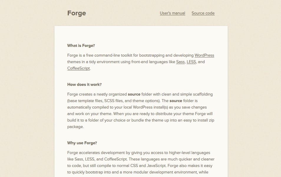 Forge