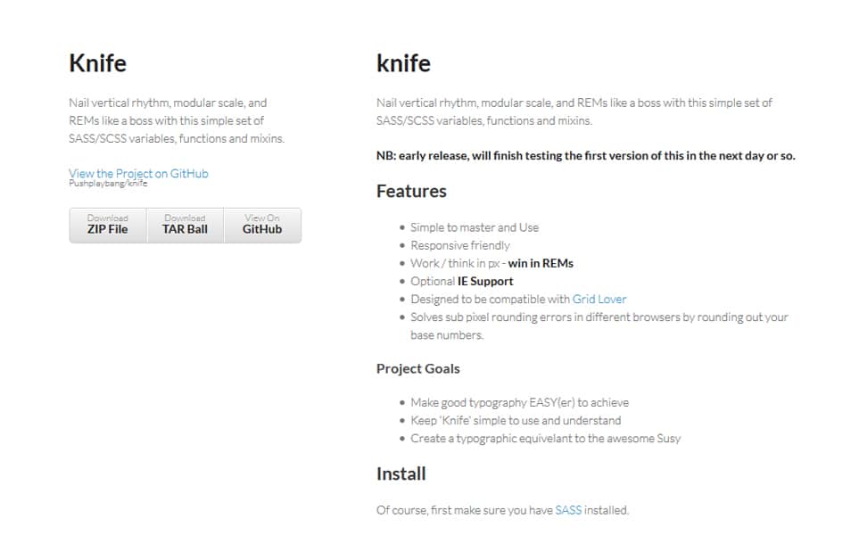 The Ultimate SASS Resources & Tools 61 Knife