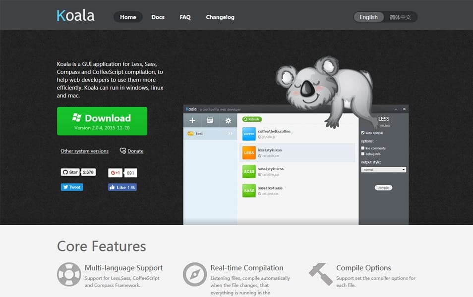 The Ultimate SASS Resources & Tools 46 Koala