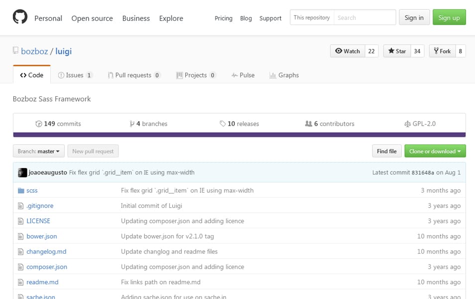 The Ultimate SASS Resources & Tools 31 Luigi