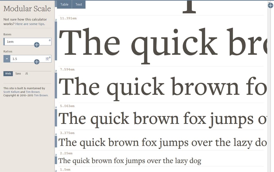 The Ultimate SASS Resources & Tools 55 Modular Scale