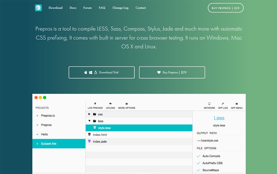 The Ultimate SASS Resources & Tools 42 Prepros