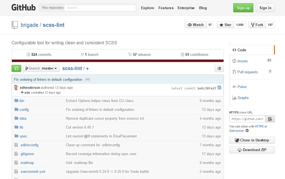 The Ultimate SASS Resources & Tools 83 SCSS-Lint