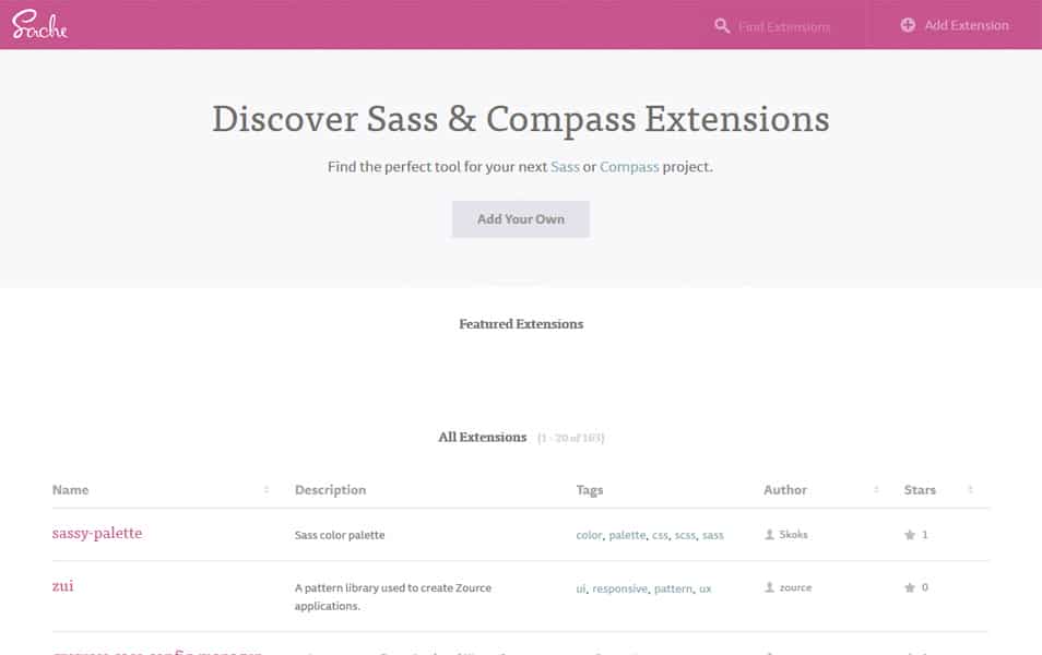 The Ultimate SASS Resources & Tools 131 Sache