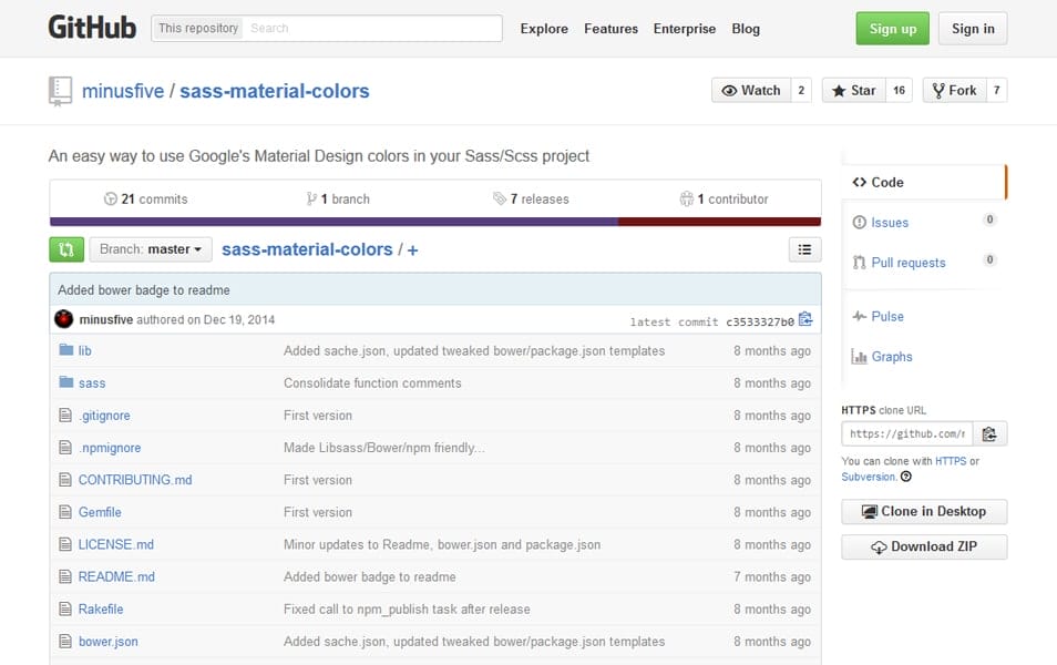The Ultimate SASS Resources & Tools 68 Sass Material Colors
