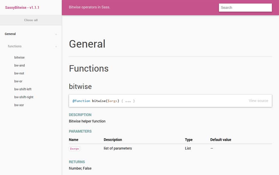 The Ultimate SASS Resources & Tools 119 SassyBitwise