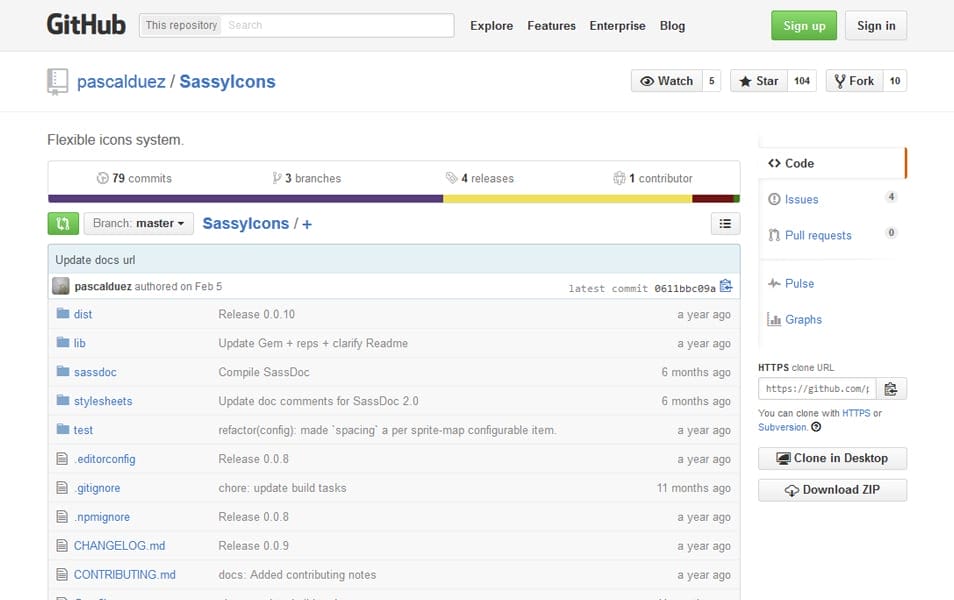 The Ultimate SASS Resources & Tools 76 SassyIcons