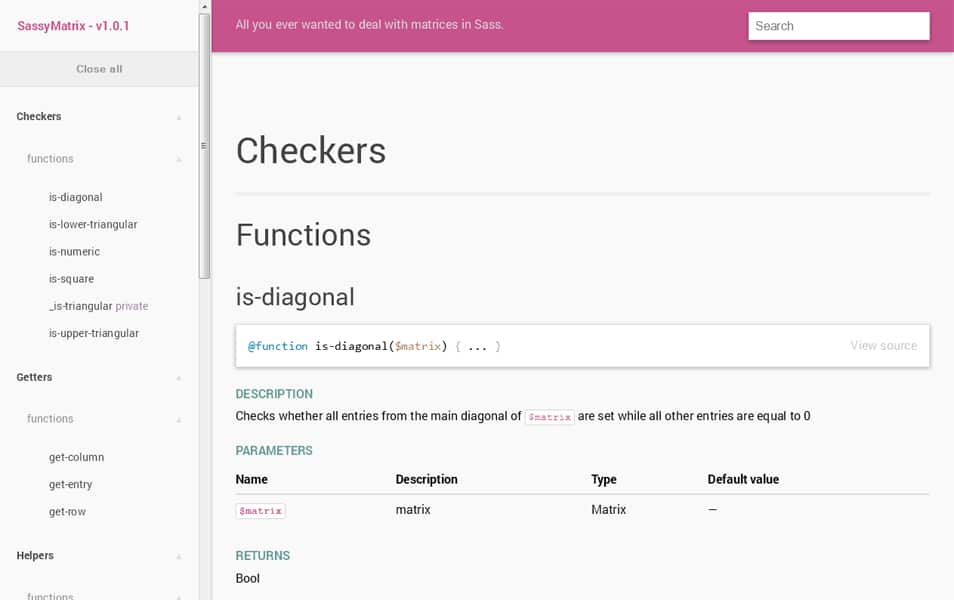 The Ultimate SASS Resources & Tools 118 SassyMatrix