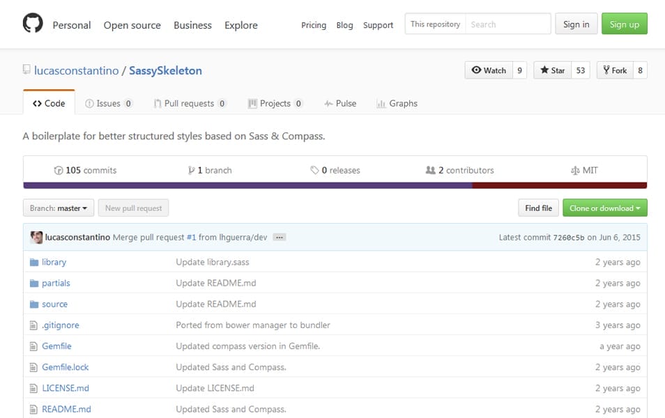The Ultimate SASS Resources & Tools 30 SassySkeleton