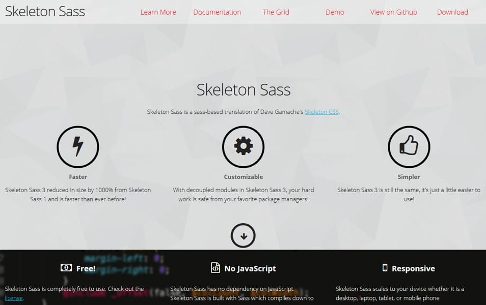 The Ultimate SASS Resources & Tools 12 Skeleton Sass