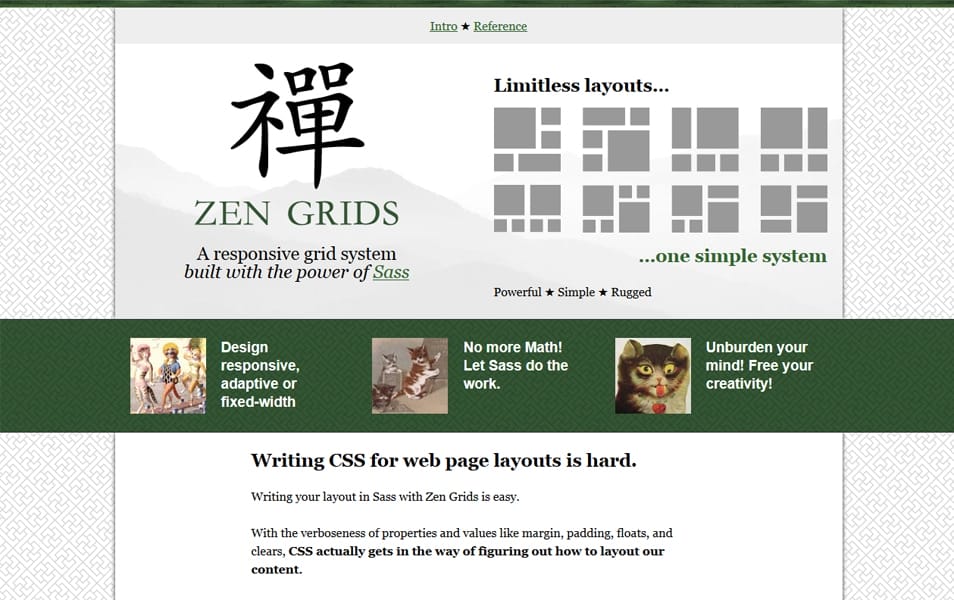 The Ultimate SASS Resources & Tools 32 Zen Grids
