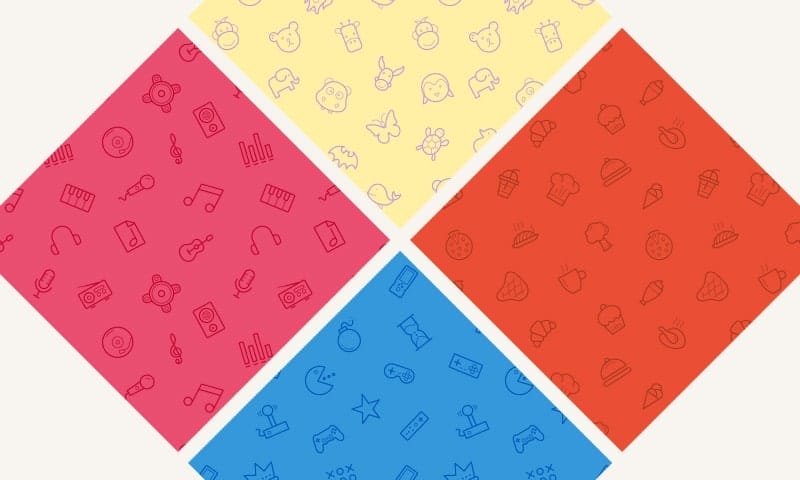 Latest Free Web Elements From September 2015 37 Free Seamless Icon Patterns
