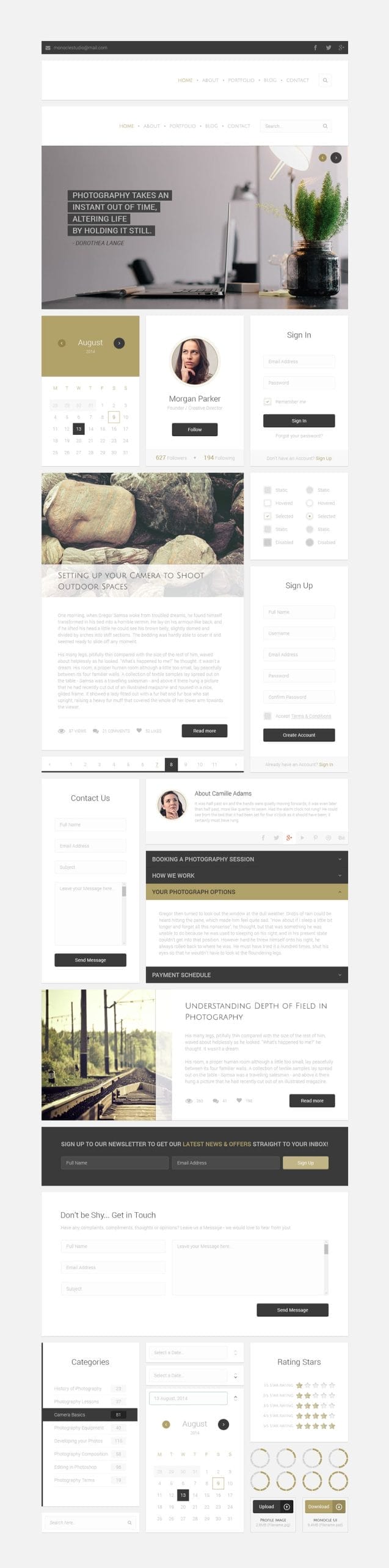 Latest Free Web Elements From September 2015 12 Latest Free Web Elements