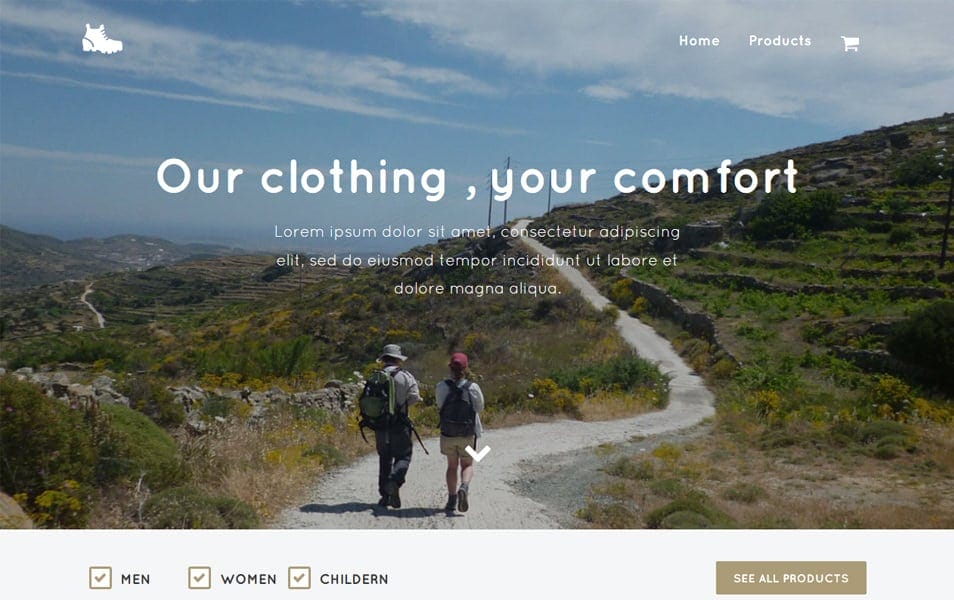 Trekking HTML Template