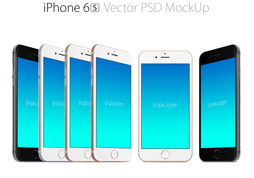 Latest Free Web Elements From September 2015 28 IPhone 6s Mockups