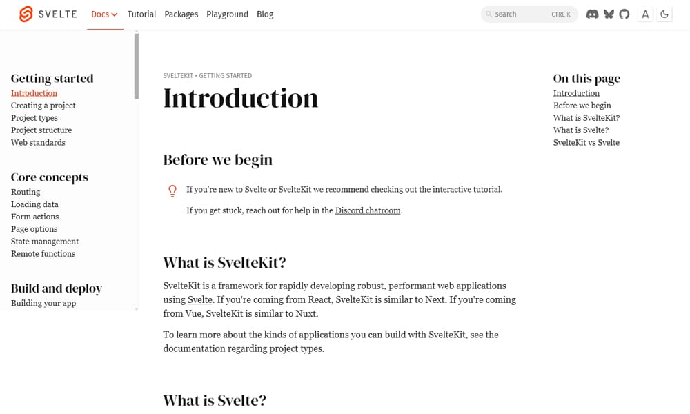 100+ Best Node.js Frameworks 37 SvelteKit