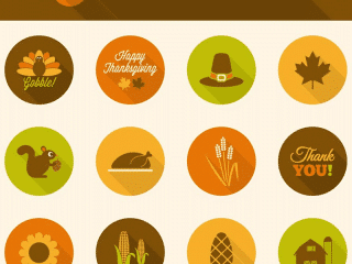 Thanksgiving Icons
