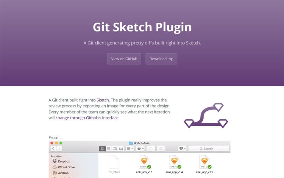 Git Sketch Plugin