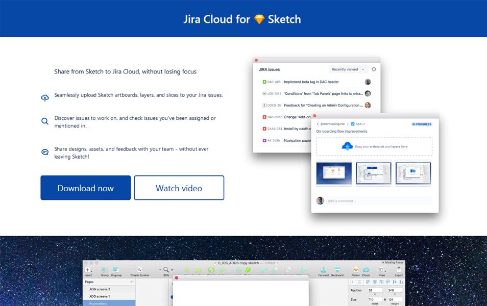 JIRA Cloud for Sketch