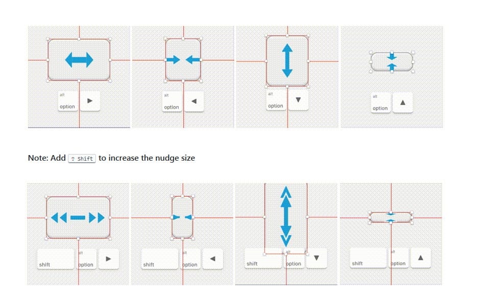 Nudge Resize Sketch Plugin