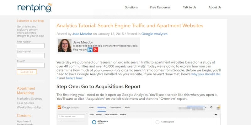 Google Analytics Tutorials