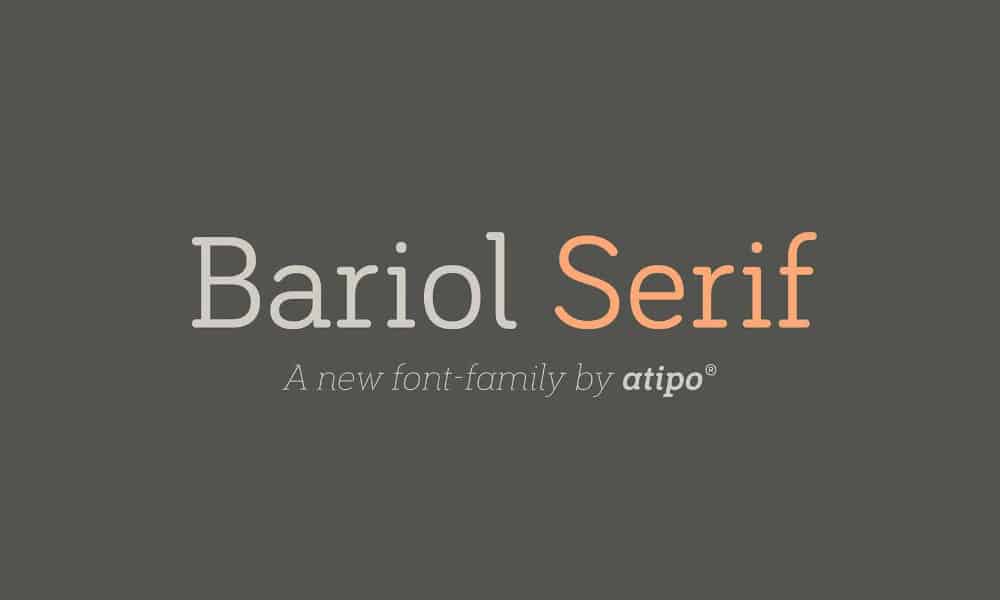 Bariol Serif