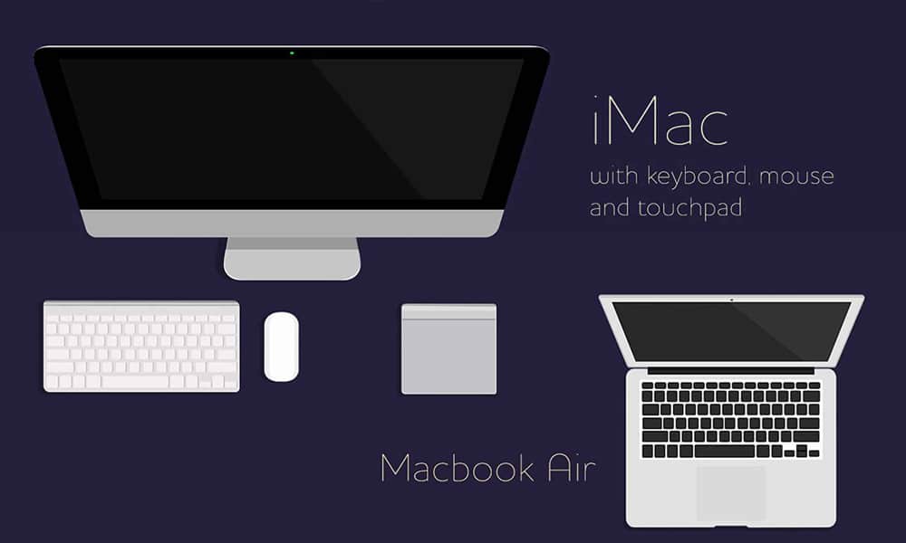 Free Resources For Designers From November 2015 33 Elegant Vector Workspace Elements Kit