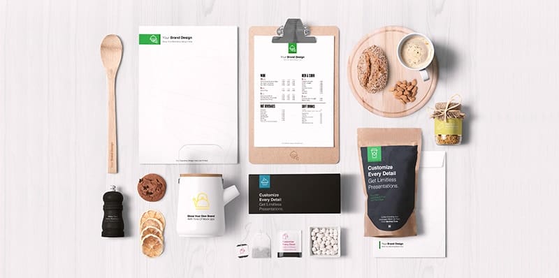 Free Resources For Designers From November 2015 22 Food Packaging & Branding MockUps PSD