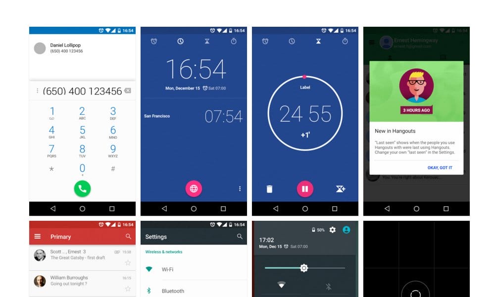 Free Resources For Designers From December 2015 3 Free Android Lollipop UI Kit