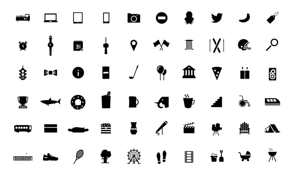 Free Resources For Designers From November 2015 50 Free City Icon