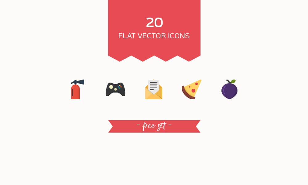 Free Resources For Designers From November 2015 51 Free Flat Vector Icons