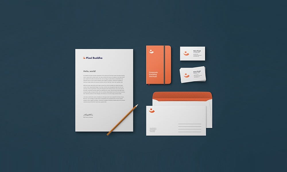 Free Resources For Designers From December 2015 16 Identity Branding Mockup PSD