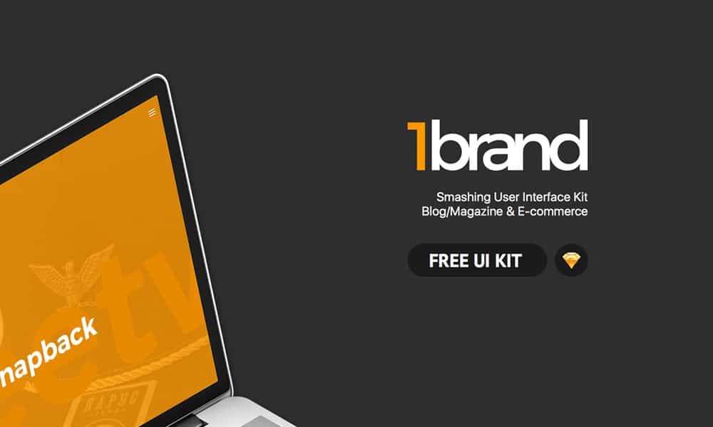Free Resources For Designers From December 2015 9 One Brand UI Kit