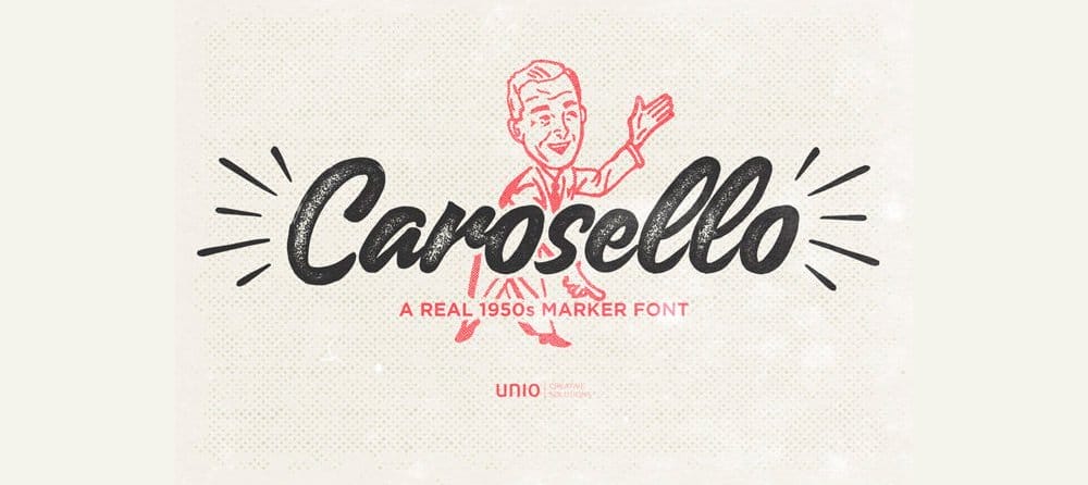 Free Resources For Designers From December 2015 40 Carosello Font