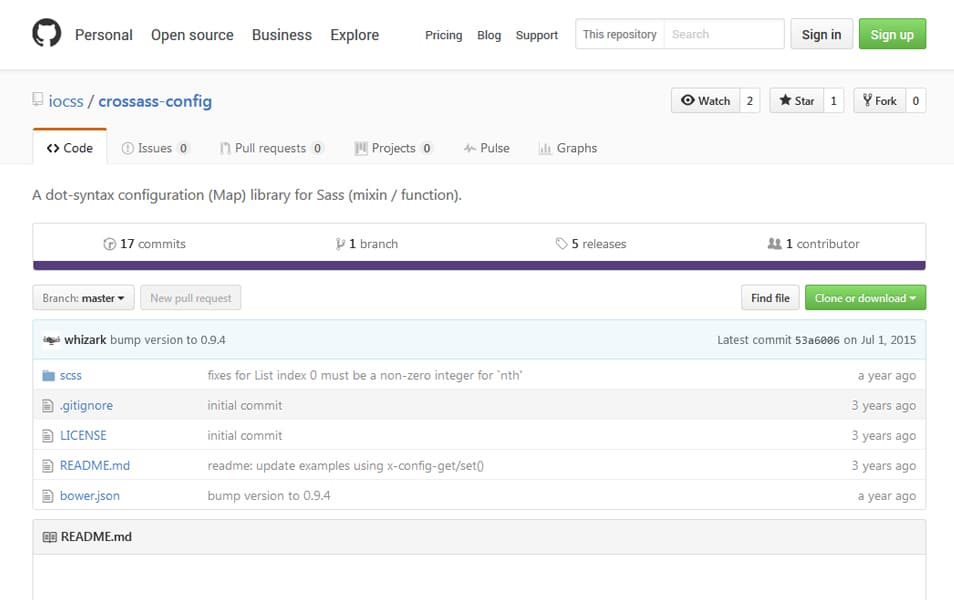 65+ SASS Mixins Library 37 Crossass Configuration