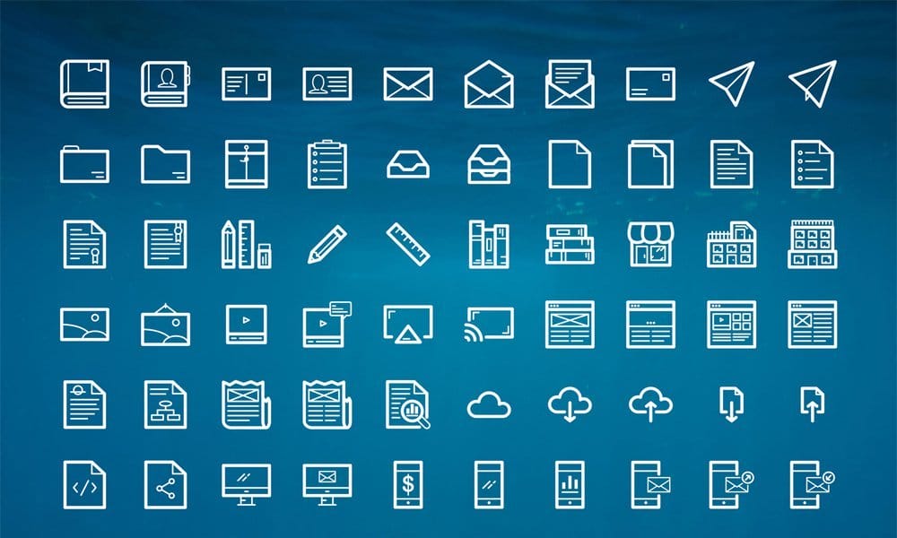 Free Resources For Designers From December 2015 34 Free Annual Report Icons