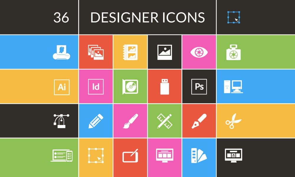 Free Resources For Designers From December 2015 37 Free Designer Icons