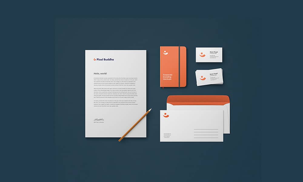 Free Resources For Designers From January 2016 33 Identity Branding Mockup PSD